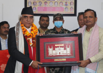 गण्डकीका मुख्यमन्त्री पोखरेल मधेश प्रदेशको भ्रमणमा