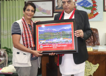 मुख्यमन्त्री पोखरेल– संयुक्त राष्ट्र संघ सहायक महासचिव भेट दिगो पर्यटनका लागि सहकार्य गर्ने प्रतिबद्धता