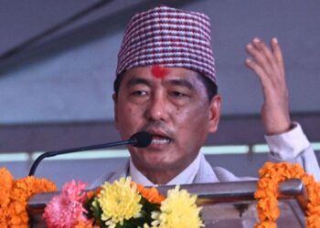 कांग्रेस, एमाले, माओवादीलाई मत दिनु देश बर्बाद पार्ने काममा सहभागी हुनु हो : लिङ्देन
