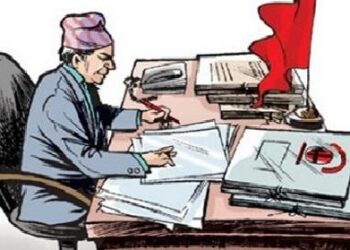 जनप्रतिनिधिले राजीनामा दिएमा,कार्यवाहक वडा अध्यक्षको जिम्मेवारी सचिवलाई दिइने
