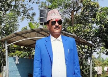 कांग्रेसबाट भरतपुरको उपप्रमुख उम्मेदवार चित्रसेन अधिकारी