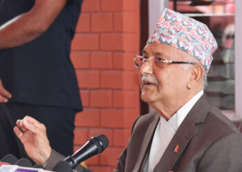 स्थापितको बचाउ गर्दै ओलीले भने : चुनाव आयो कि मीटू मीटू भन्न थाल्छन्