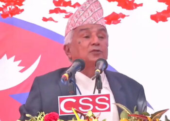 कांग्रेसको प्रतिद्वन्द्विता एमालेसँग हो, माओवादीसँग होइन : रामचन्द्र पौडेल