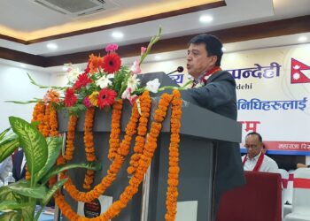 विकास र लगानीका लागि प्रतिष्पर्धा गर्न स्थानीय जनप्रतिनिधिलाई वरिष्ठ उपाध्यक्ष ढकालको आग्रह