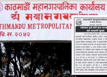 काठमाडौं महानगरभित्रका व्यवसाय ३० दिनभित्र दर्ता गर्न निर्देशन