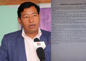‘प्रकाशमान हराउ’ अभियानमा उत्रिए डम्बर साहु, पहिलो समर्थन रवीन्द्र मिश्रलाई