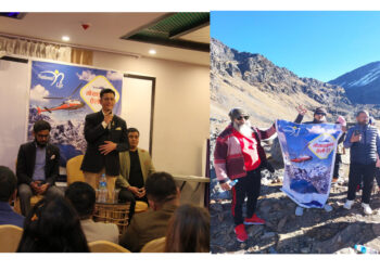 नेशनल लाईफको गोसाईकुण्ड हेली टुर सम्पन्न