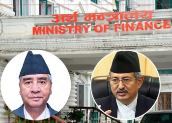 प्रहरीमा ३० वर्षे सेवा अवधि हटाउने प्रस्तावमा अर्थ मन्त्रालयको सहमति  प्रधानमन्त्रीको ठाडो आदेश, गृहमन्त्री असन्तुष्ट