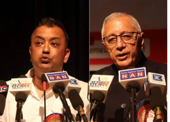 संसदीय दलको नेताका लागि उम्मेदवार छान्न शेखर-गगन समूहको भेला