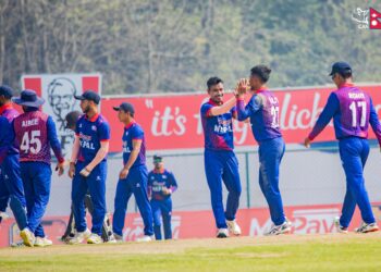 नेपालले पीएनजीलाई ९ विकेटले हरायो