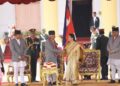 शीतल निवासबाट निवर्तमान राष्ट्रपति विद्यादेवी भण्डारीको बिदाइ