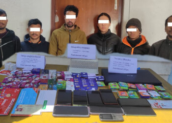 नेपालमा वान एक्सबेट खेलाउने ६ जना पक्राउ, करोडौं कारोबार गरेको भेटियो
