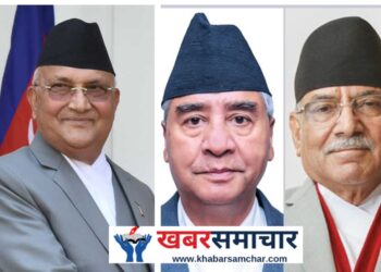 बालकोटमा प्रचण्ड, देउवा र ओलीबीच भेटवार्ता हुँदै