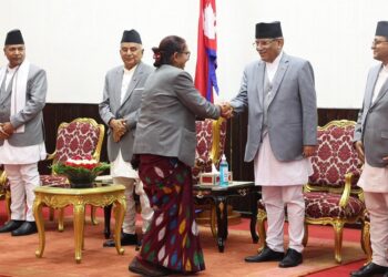 एकीकृत समाजवादीकी नन्दा चपाईं बनिन् भौतिक पूर्वाधार राज्यमन्त्री