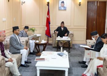 संवैधानिक परिषदको  बैठक निष्कर्षविहीन,निर्णय अर्को बैठकबाट गर्ने