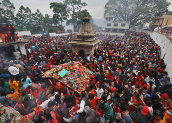आज आमाको मुख हेर्ने पर्व, मातातीर्थमा मेला