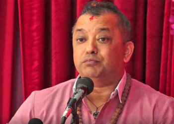 अपराधमा संलग्न नेताको भारी पार्टीले बोक्न सक्दैन : गगन थापा