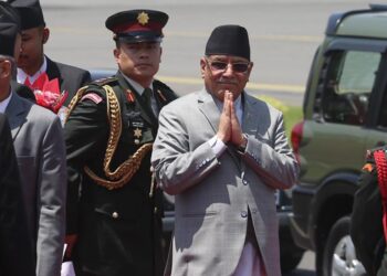 प्रधानमन्त्री प्रचण्ड भारत प्रस्थान