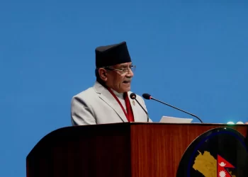 जलहरी प्रकरणमा प्रमुख प्रतिपक्ष दलका नेता ओलीलाई जोडेर संसद्‍मा अभिव्यक्ति दिनु उचित होइन : प्रधानमन्त्री प्रचण्ड