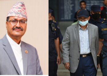 बालकृष्ण खाणलाई भेट्न परराष्ट्रमन्त्री साउद पुगे सुन्धारा