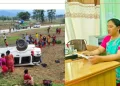 कर्णाली प्रदेश सभा सांसद कल्याणी खड्का चढेको गाडी दुर्घटना