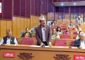 प्रधानमन्त्रीको राजीनामा माग्दै आज पनि एमालेले गर्‍यो राष्ट्रियसभा अवरुद्ध