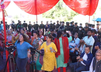 शङ्खमुलको दोभानमा अनुमतिविना सञ्चालित धार्मिक कार्यक्रम महानगरको अवरोध