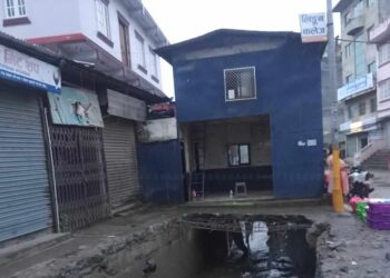 महानगरले खाली गरायो सामाखुशी खोलामाथिको प्रहरी बिट