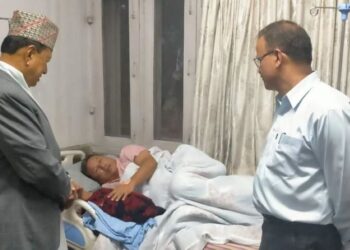 खेलकुदमन्त्री लिम्बूलाई डेंगु संक्रमण, वीर अस्पताल भर्ना