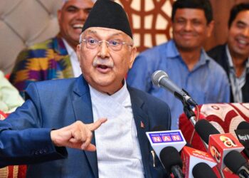 प्रचण्ड र माधव नेपालले नुवकोटमा गोरु जुधाए झैँ कोशीमा जनता जुधाउँदै छन् : ओली