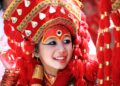 वसन्तपुरमा जीवित देवी कुमारीको सामूहिक पूजा
