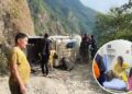 गाडी दुर्घटनामा एमाले नेता नविना लामासहित १० जना घाइते