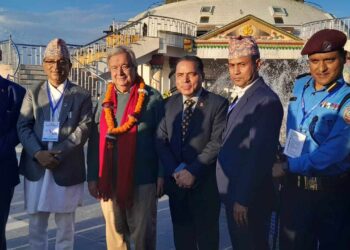 महासचिव गुटेरेस अन्नपूर्ण आधार शिविरतर्फ प्रस्थान