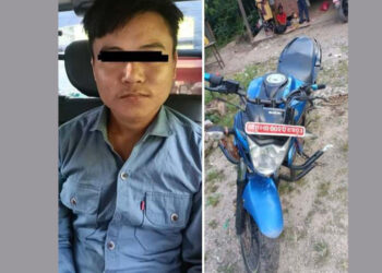 वीरेन्द्रनगरमा बालकलाई ठक्कर दिएर फरार मोटरसाइकल चालक पक्राउ