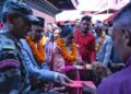 राष्ट्रपति पौडेलले गरे पलान्चोक भगवतीकाे दर्शन