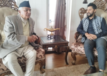 रास्वपा नेता शीतल निवासमा, आममाफीको गलत प्रयोग भइरहेको भन्दै राष्ट्रपतिको ध्यानाकर्षण