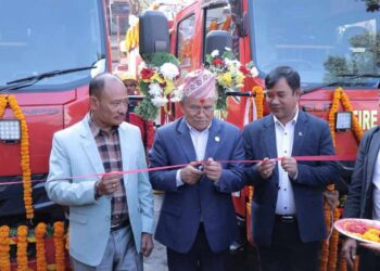 ललितपुरले सन्चालनमा ल्यायो आधुनिक दुईवटा दमकल