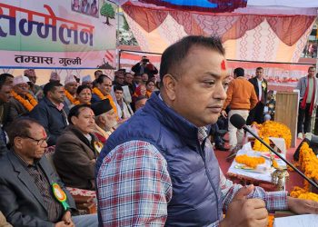 पाल्पा जिल्ला सम्मेलनमा लापरबाही भएको भन्दै गगन थापाले मागे माफी