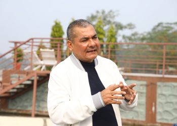 बागलुङमा दुर्गा प्रसाईंमाथि मुक्का प्रहार