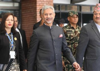 काठमाडौं आइपुगे भारतीय विदेशमन्त्री जयशंकर