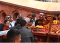 राष्ट्रपति पौडेलद्वारा शालीनदीमा पूजा अर्चना