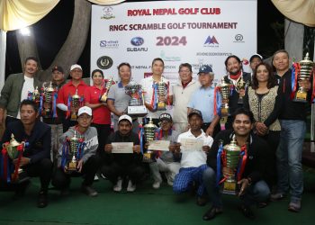Kailash Helicopter win RNGC Scramble Tournament