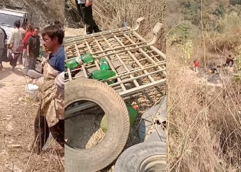 उदयपुरमा बोलेरो दुर्घटना हुँदा कम्तीमा ६ जनाको मृत्यु, ७ घाइते