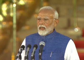 मोदीले लिए तेस्रो कार्यकालको शपथ