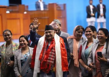 प्रधानमन्त्री ओलीलाई संसद्‌मा दुई तिहाइको विश्वास