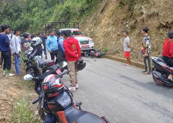 नागार्जुनमा जिपसँग मोटरसाइकल ठोक्किदा मोटरसाइकल चालकको मृत्यु