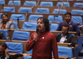 रास्वपा सांसद ढकालले विद्युत् महसुल बक्यौताको कुरा उठाएपछि सभामुखले काटे माइक