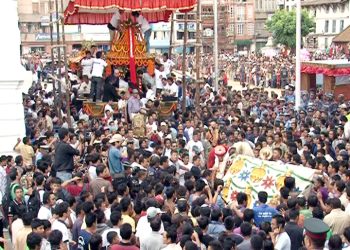 आज इन्द्रजात्रा पर्व मनाइँदै