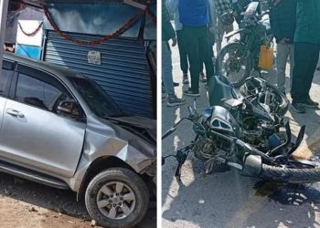 शंखरापुर दुर्घटनामा घाइते मोटरसाइकल चालकको उपचार क्रममा मृत्यु