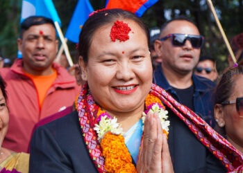 काठमाडौं-१६ को वडाध्यक्षमा रास्वपाकी रोजिना श्रेष्ठ विजयी